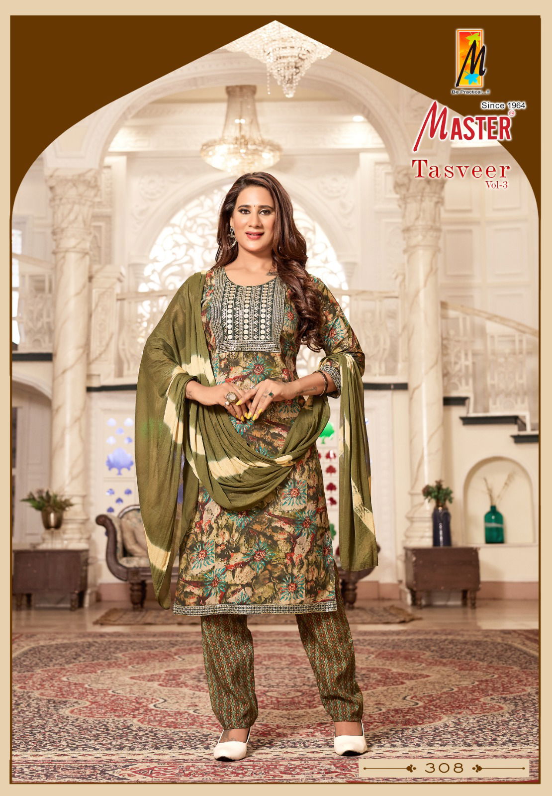 Tasveer Vol 3 By Master Capsule Printed Kurti With Bottom Dupatta Wholesale Shop In Surat